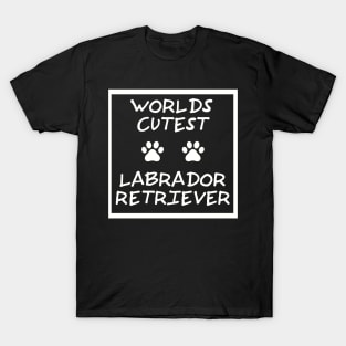 The Perfect way to show your love for Labrador Retrievers T-Shirt